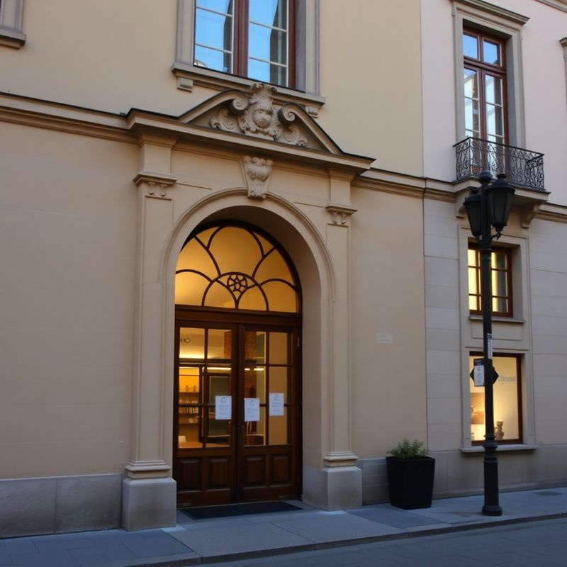 Vchod do historickej budovy na Národnej ulici v Žiline